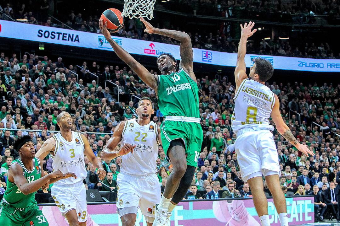 Eurolyga: „Žalgiris“ – „Real“ 86:73