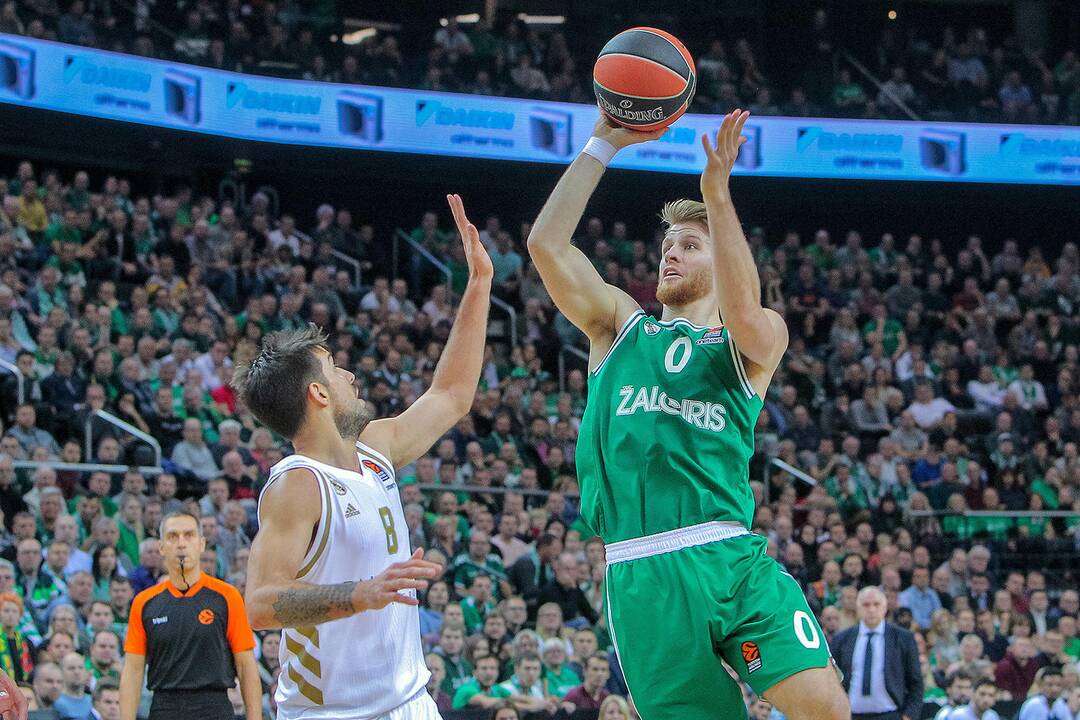 Eurolyga: „Žalgiris“ – „Real“ 86:73