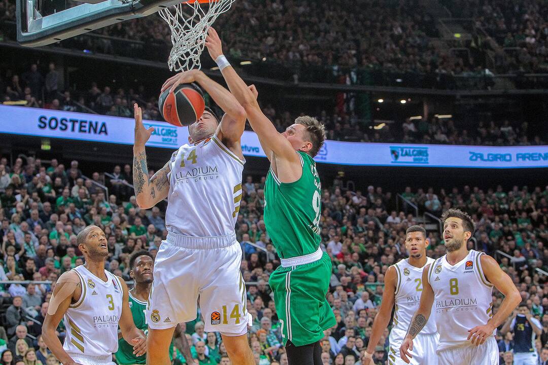 Eurolyga: „Žalgiris“ – „Real“ 86:73