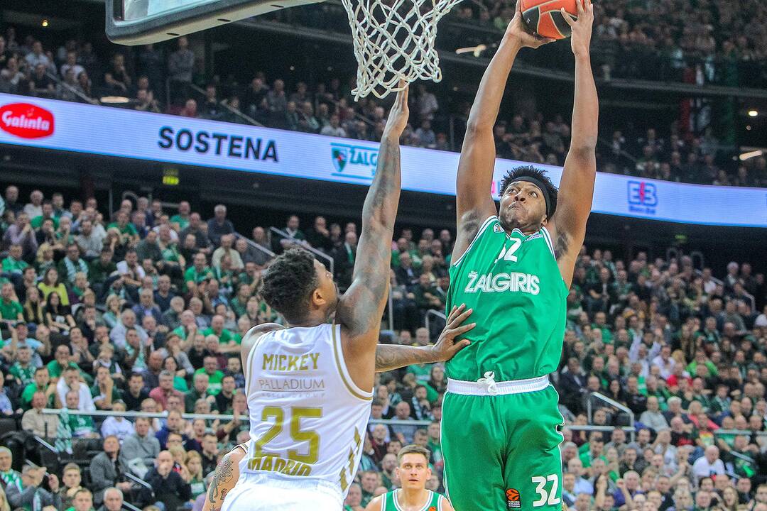 Eurolyga: „Žalgiris“ – „Real“ 86:73