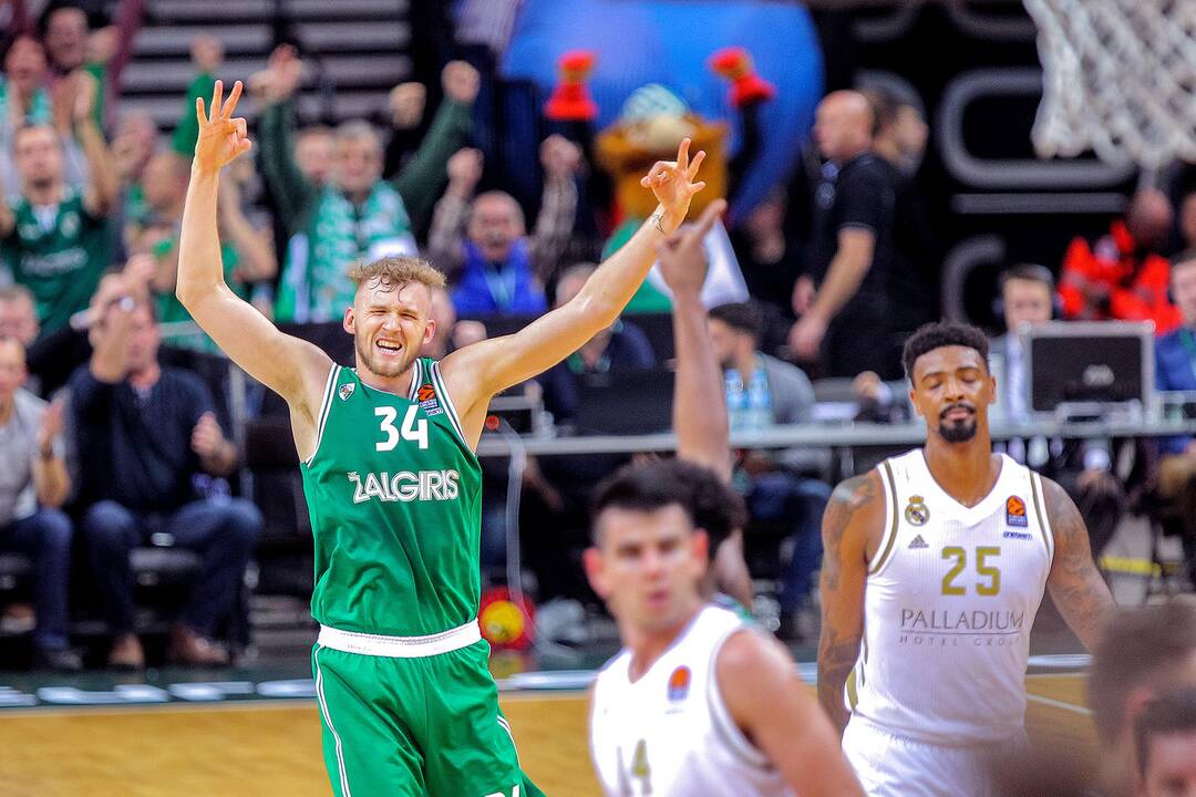 Eurolyga: „Žalgiris“ – „Real“ 86:73