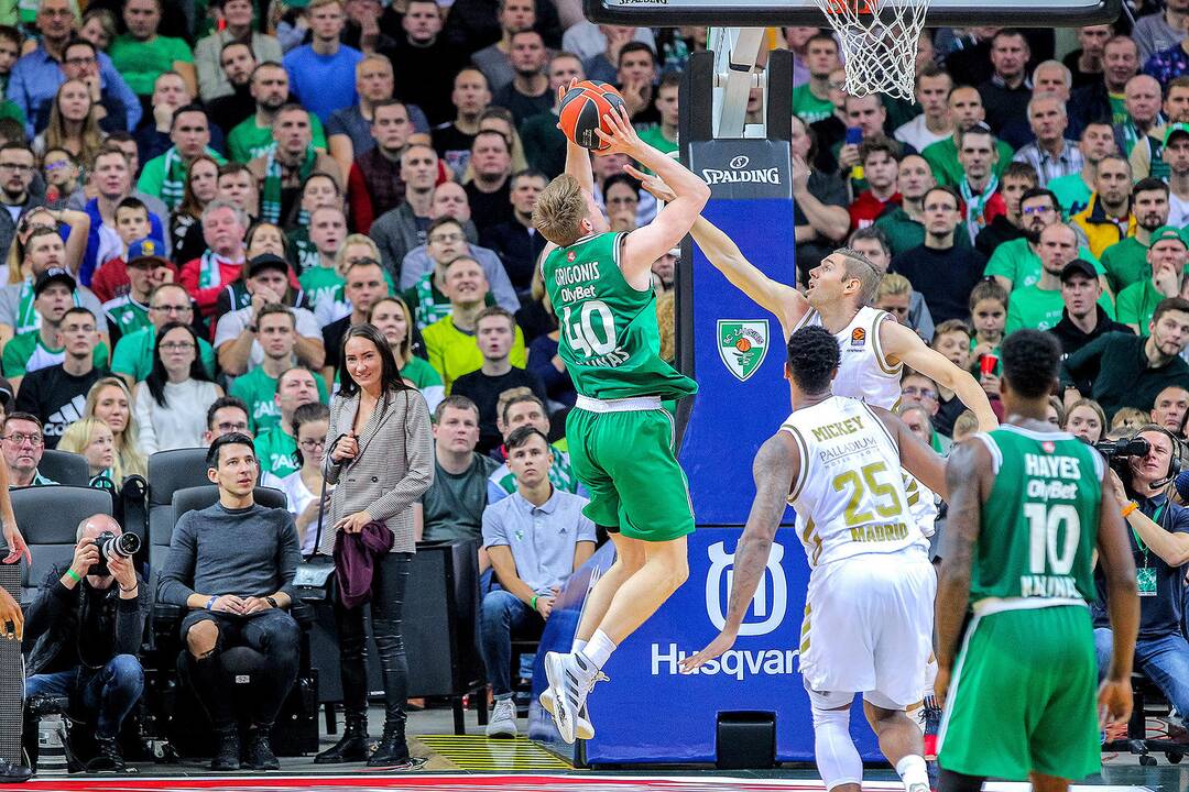 Eurolyga: „Žalgiris“ – „Real“ 86:73