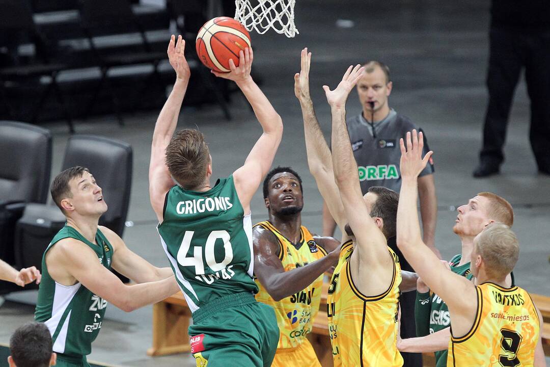 LKL: „Žalgiris“ – „Šiauliai“ 102:61