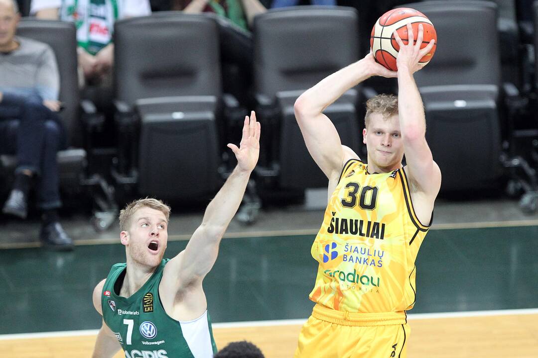 LKL: „Žalgiris“ – „Šiauliai“ 102:61