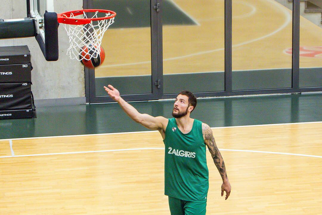 „Žalgiris“ rengiasi akistatai su „Olympiakos“