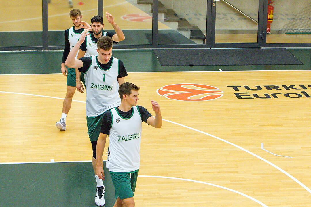 „Žalgiris“ rengiasi akistatai su „Olympiakos“
