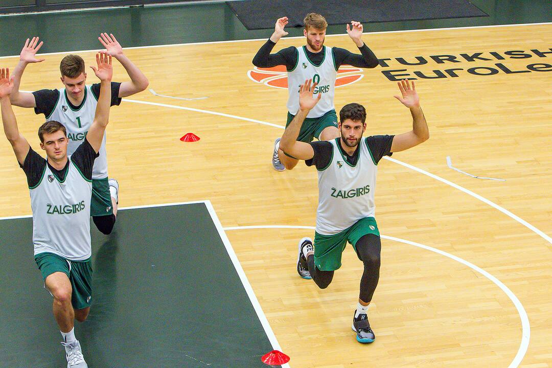 „Žalgiris“ rengiasi akistatai su „Olympiakos“