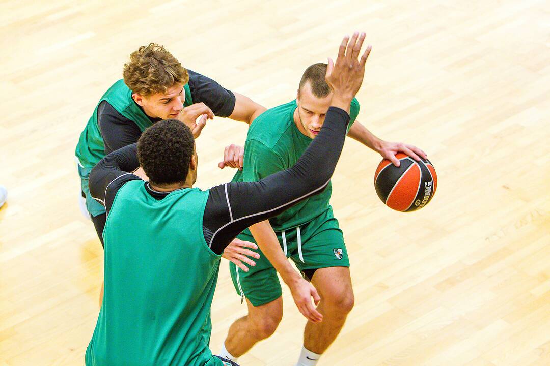 „Žalgiris“ rengiasi akistatai su „Olympiakos“