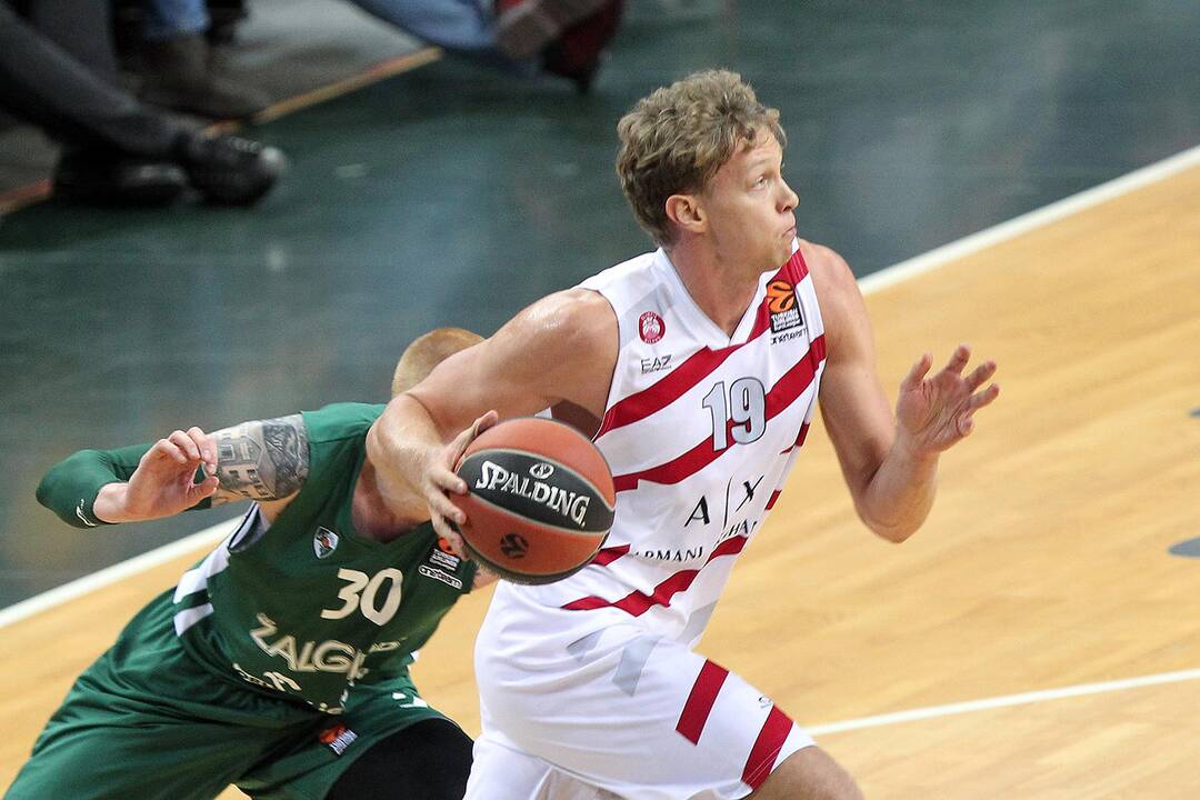 Eurolyga: „Žalgiris“ – „Olimpia“ 83:78