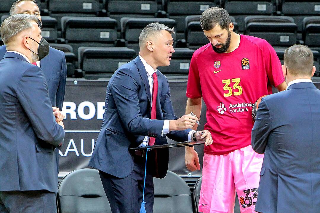 Eurolyga: „Žalgiris“ – „Barcelona“ 62:73