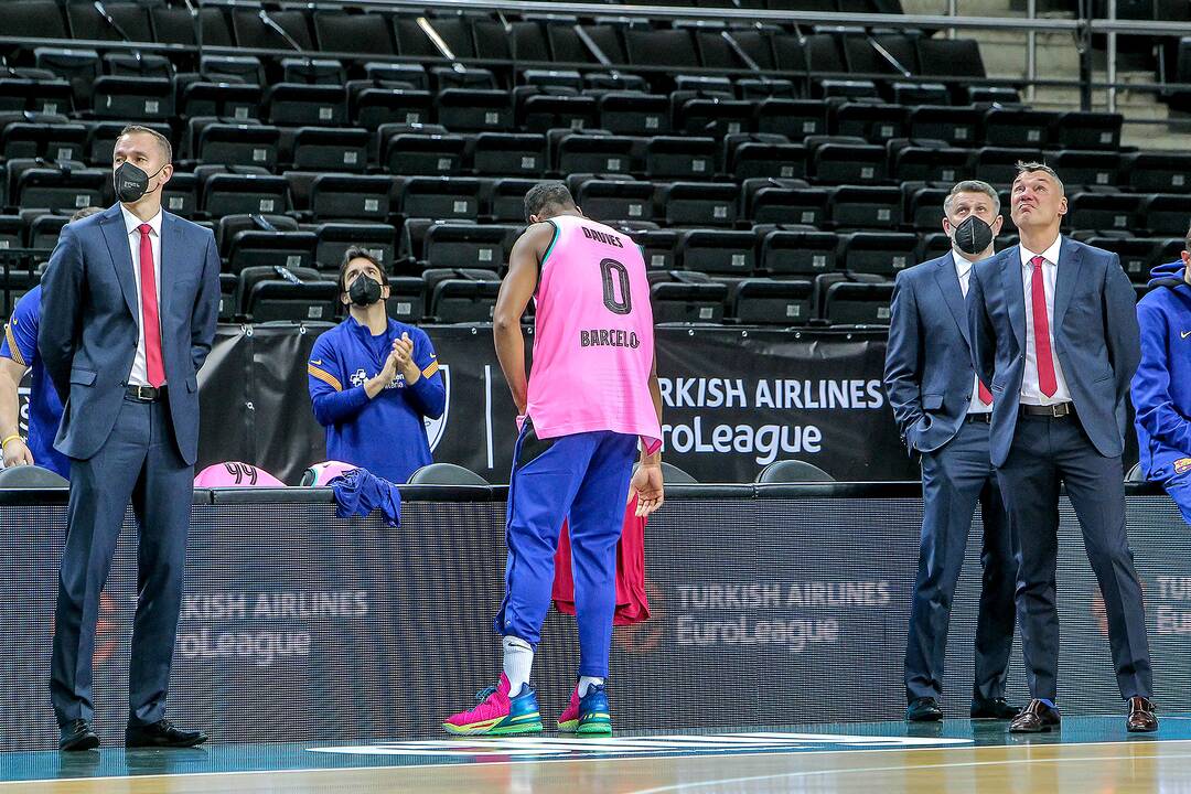 Eurolyga: „Žalgiris“ – „Barcelona“ 62:73