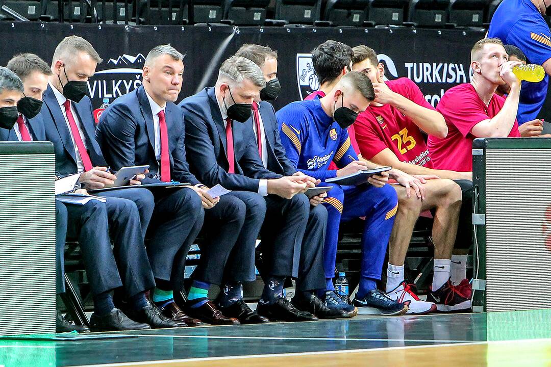 Eurolyga: „Žalgiris“ – „Barcelona“ 62:73