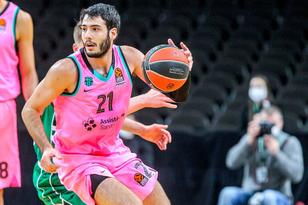 Eurolyga: „Žalgiris“ – „Barcelona“ 62:73