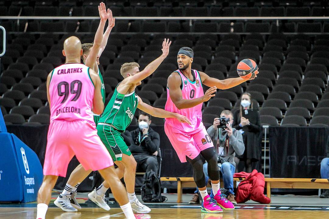 Eurolyga: „Žalgiris“ – „Barcelona“ 62:73