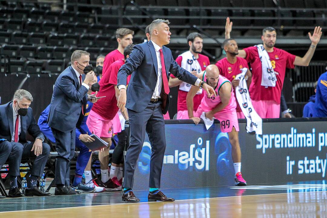 Eurolyga: „Žalgiris“ – „Barcelona“ 62:73