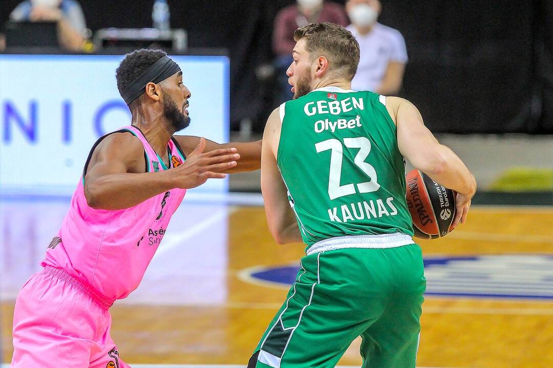 Eurolyga: „Žalgiris“ – „Barcelona“ 62:73