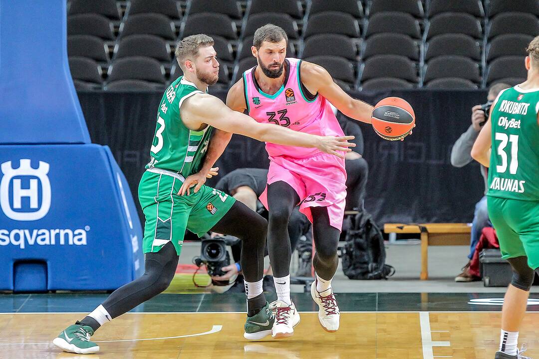 Eurolyga: „Žalgiris“ – „Barcelona“ 62:73