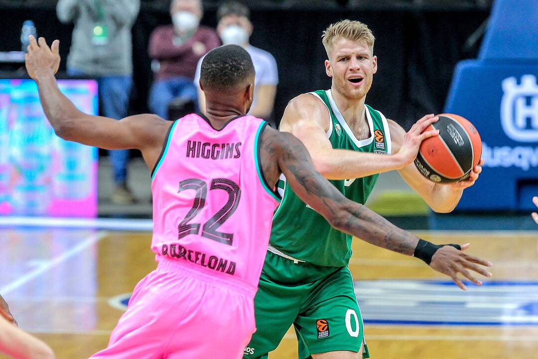 Eurolyga: „Žalgiris“ – „Barcelona“ 62:73