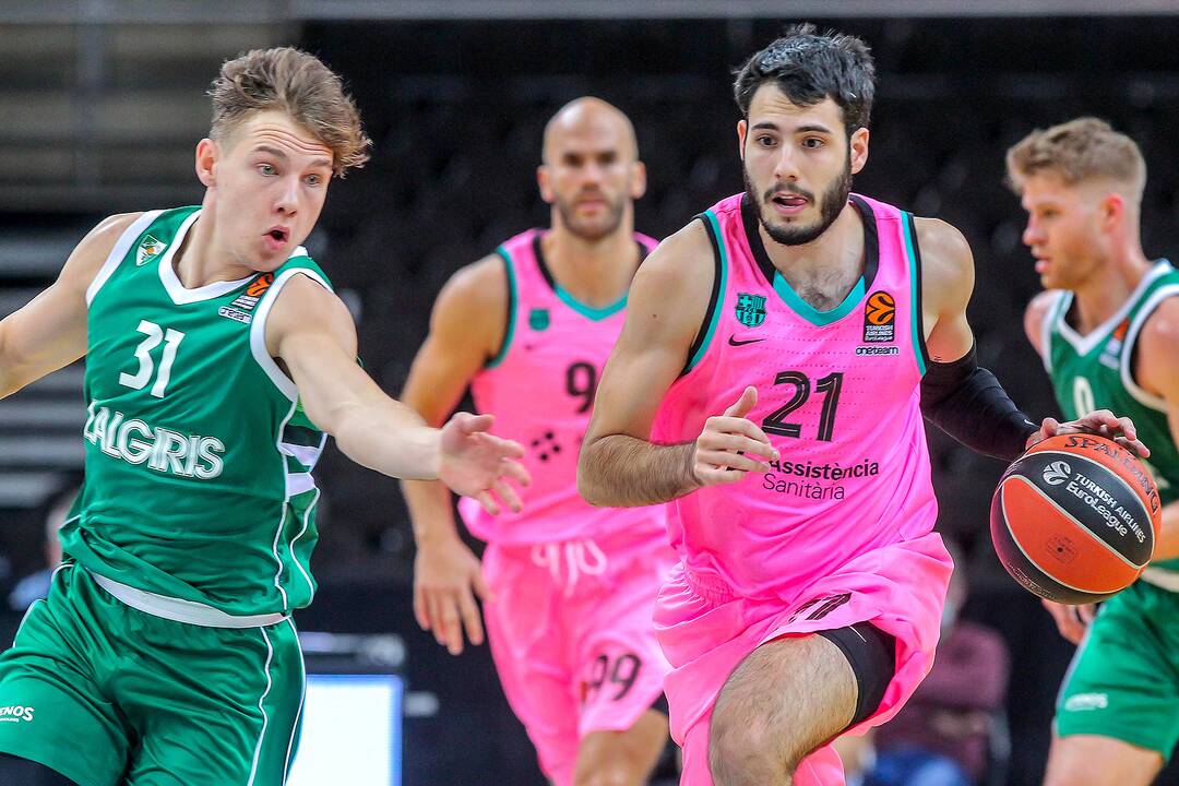 Eurolyga: „Žalgiris“ – „Barcelona“ 62:73