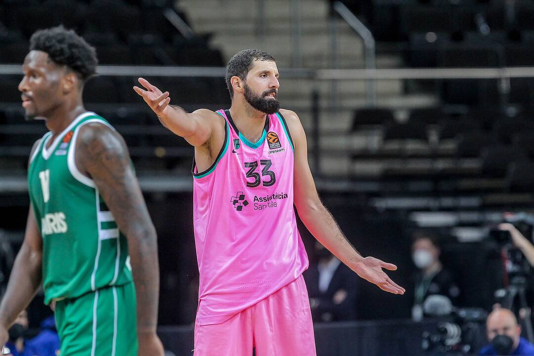 Eurolyga: „Žalgiris“ – „Barcelona“ 62:73
