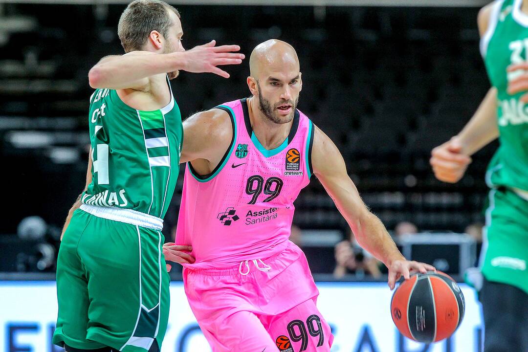 Eurolyga: „Žalgiris“ – „Barcelona“ 62:73