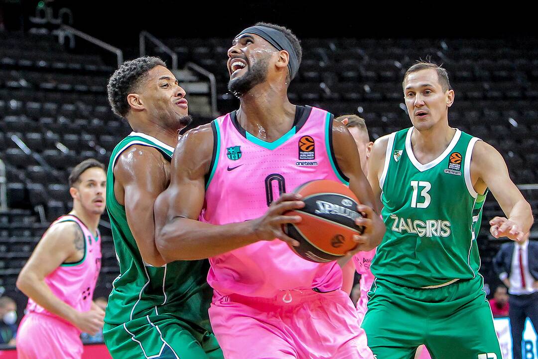 Eurolyga: „Žalgiris“ – „Barcelona“ 62:73