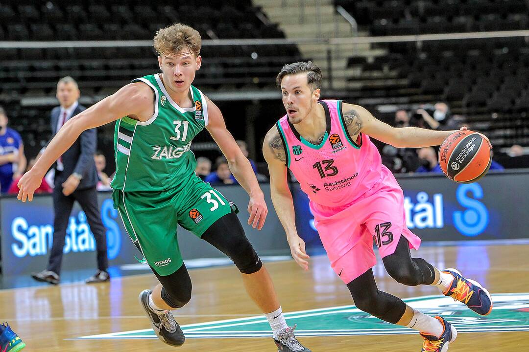Eurolyga: „Žalgiris“ – „Barcelona“ 62:73