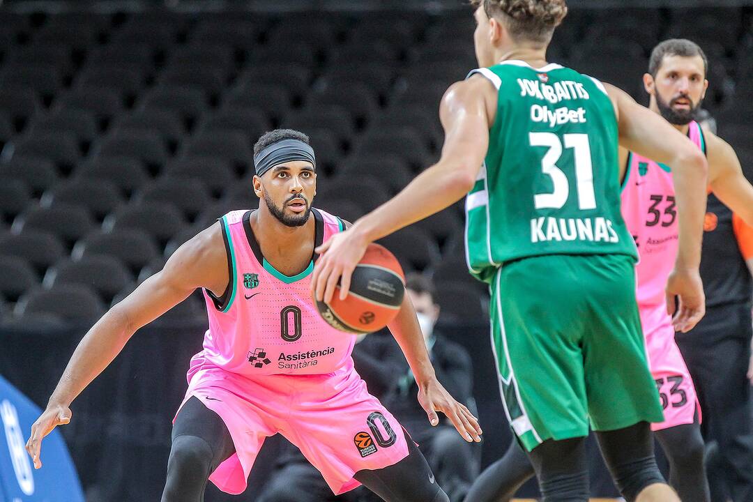 Eurolyga: „Žalgiris“ – „Barcelona“ 62:73