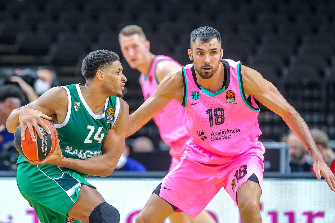 Eurolyga: „Žalgiris“ – „Barcelona“ 62:73