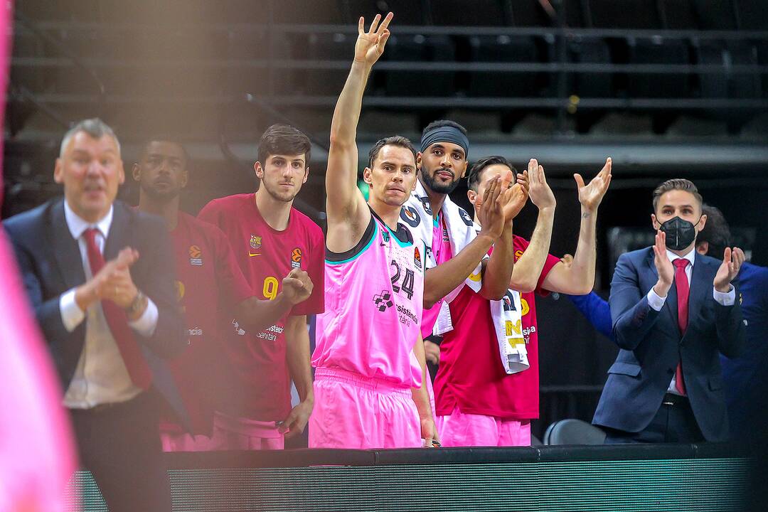 Eurolyga: „Žalgiris“ – „Barcelona“ 62:73