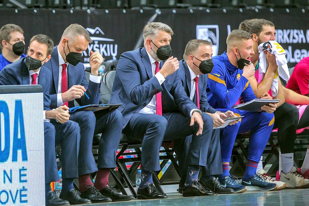 Eurolyga: „Žalgiris“ – „Barcelona“ 62:73