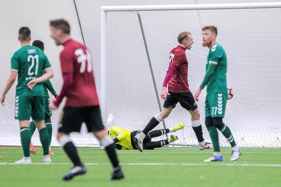 Futbolo kontrolinės: „K. Žalgiris“ – „Džiugas“ 1:1