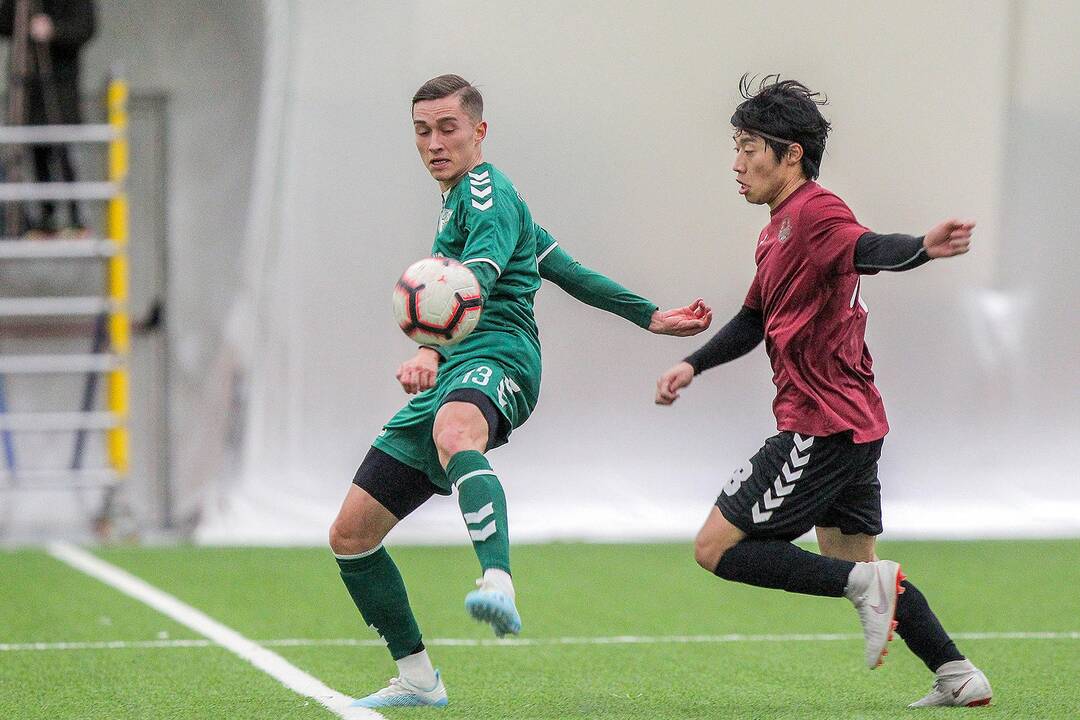 Futbolo kontrolinės: „K. Žalgiris“ – „Džiugas“ 1:1