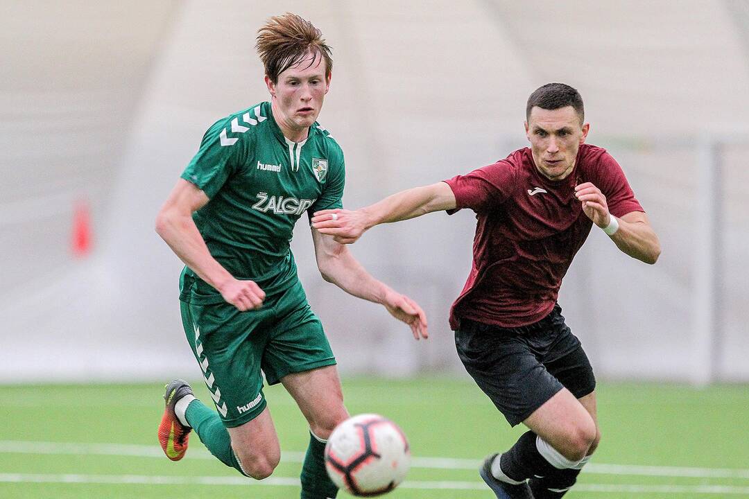Futbolo kontrolinės: „K. Žalgiris“ – „Džiugas“ 1:1