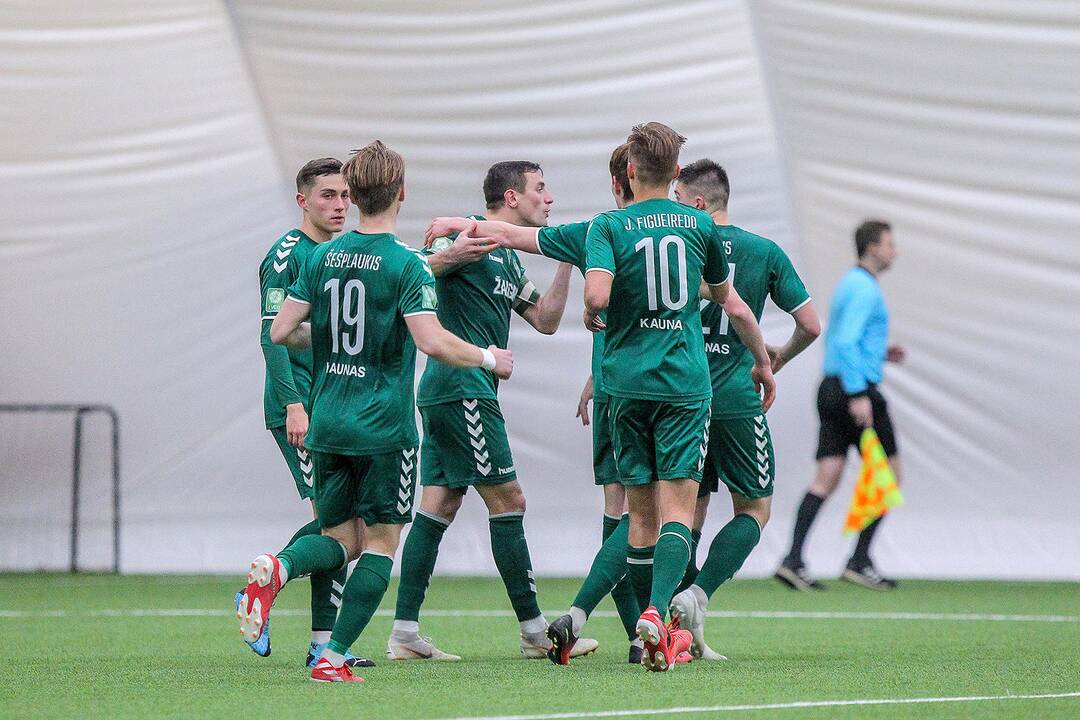 Futbolo kontrolinės: „K. Žalgiris“ – „Džiugas“ 1:1
