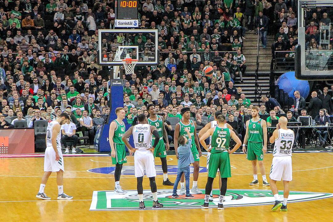 Eurolyga: „Žalgiris“ – „Panathinaikos“ 85:86
