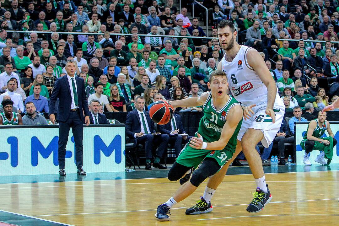 Eurolyga: „Žalgiris“ – „Panathinaikos“ 85:86