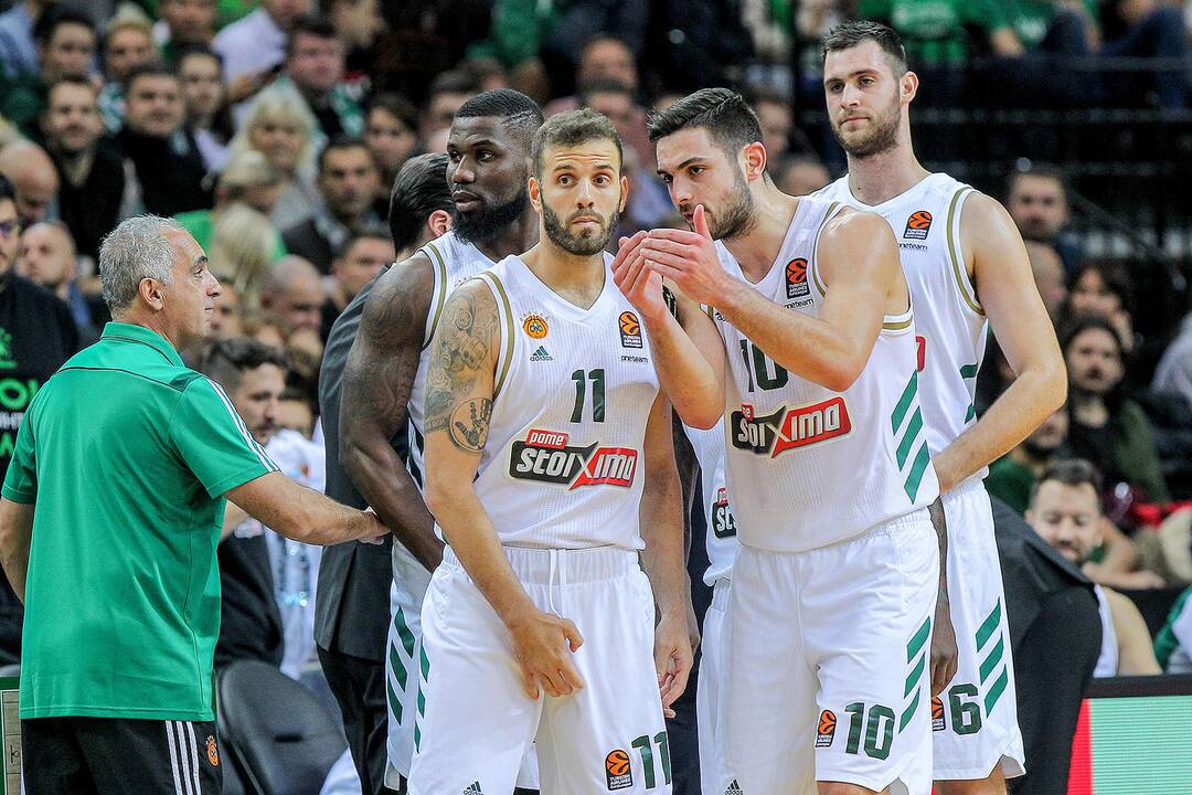 Eurolyga: „Žalgiris“ – „Panathinaikos“ 85:86