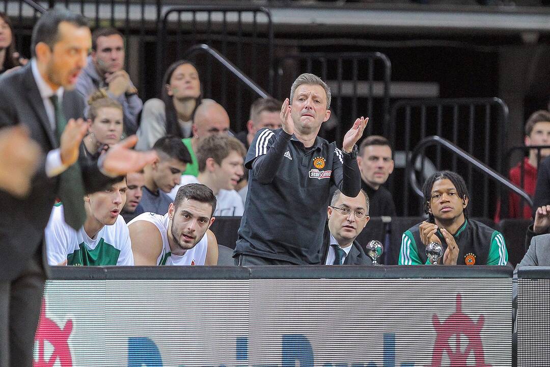 Eurolyga: „Žalgiris“ – „Panathinaikos“ 85:86