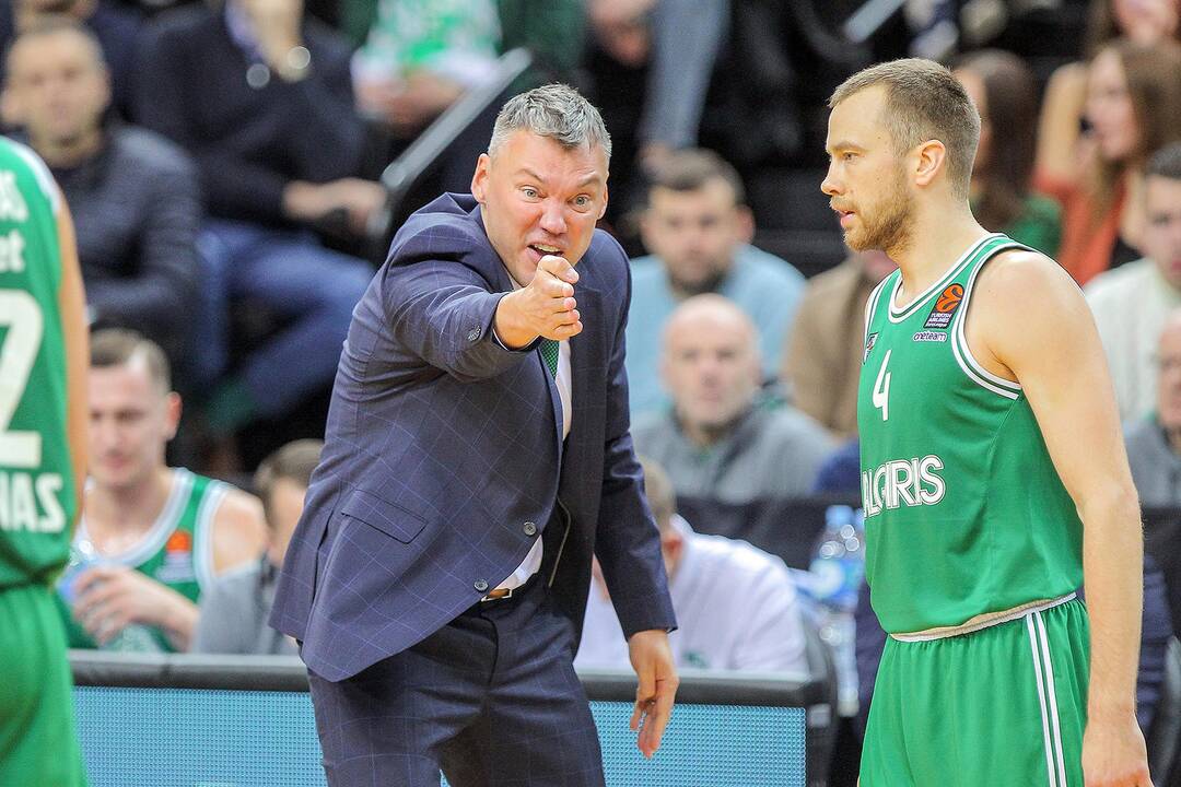 Eurolyga: „Žalgiris“ – „Panathinaikos“ 85:86