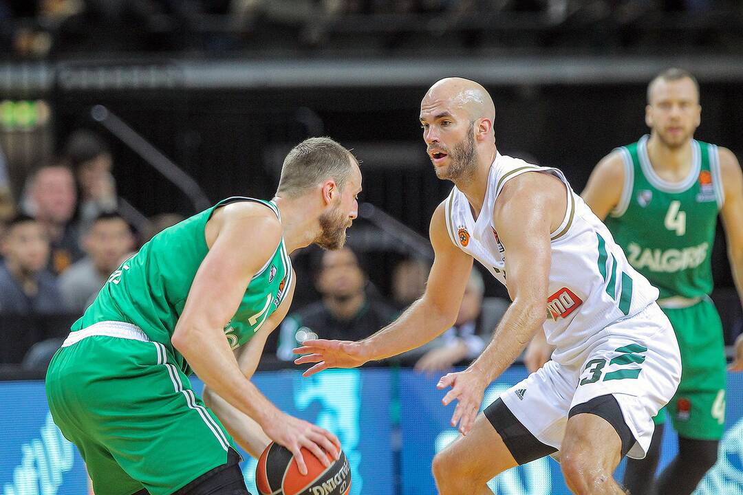 Eurolyga: „Žalgiris“ – „Panathinaikos“ 85:86