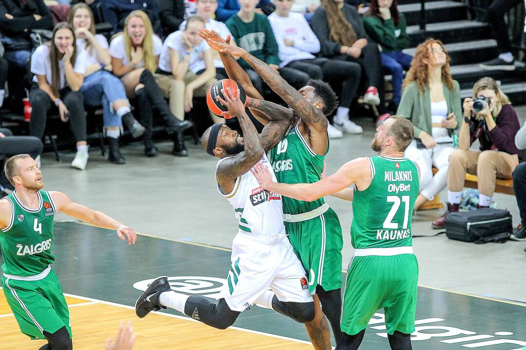 Eurolyga: „Žalgiris“ – „Panathinaikos“ 85:86