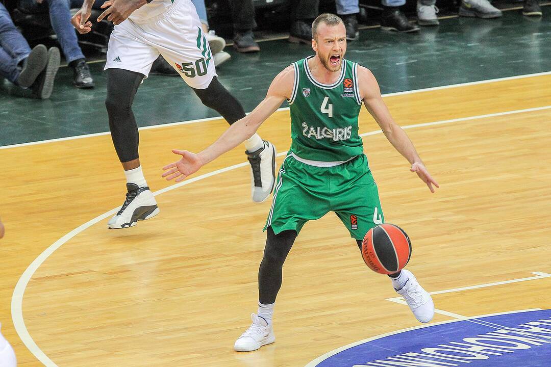 Eurolyga: „Žalgiris“ – „Panathinaikos“ 85:86