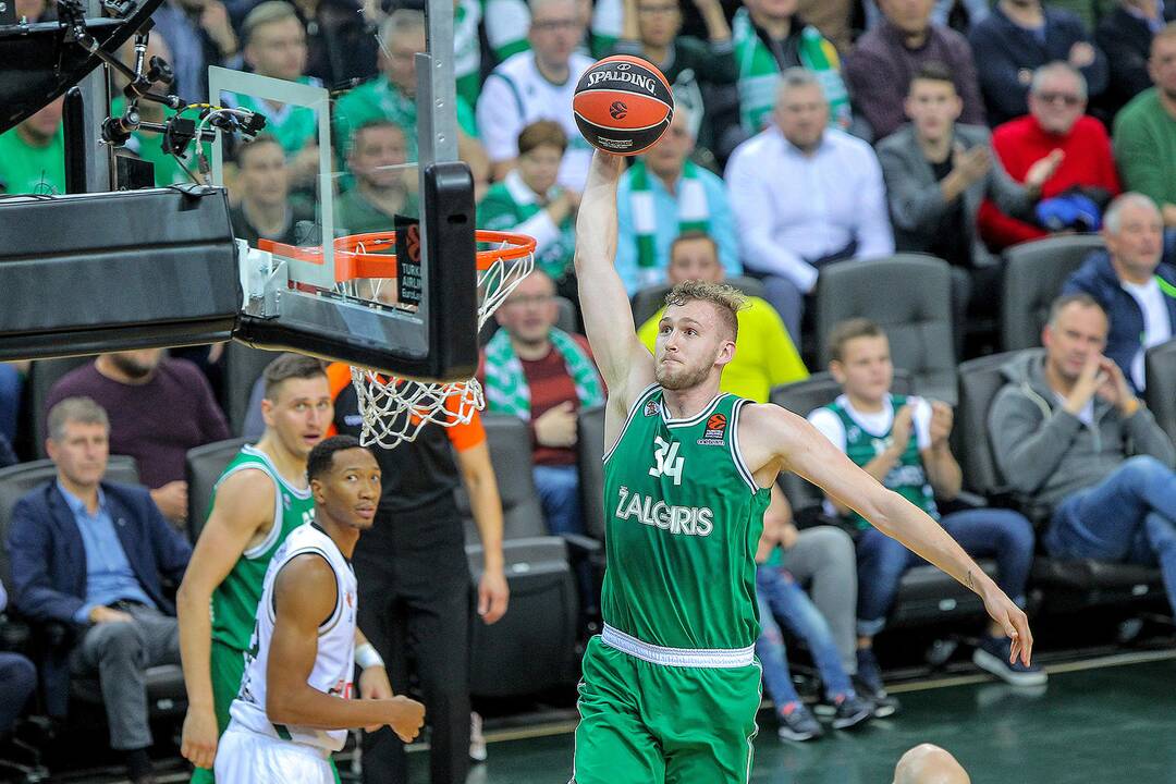 Eurolyga: „Žalgiris“ – „Panathinaikos“ 85:86