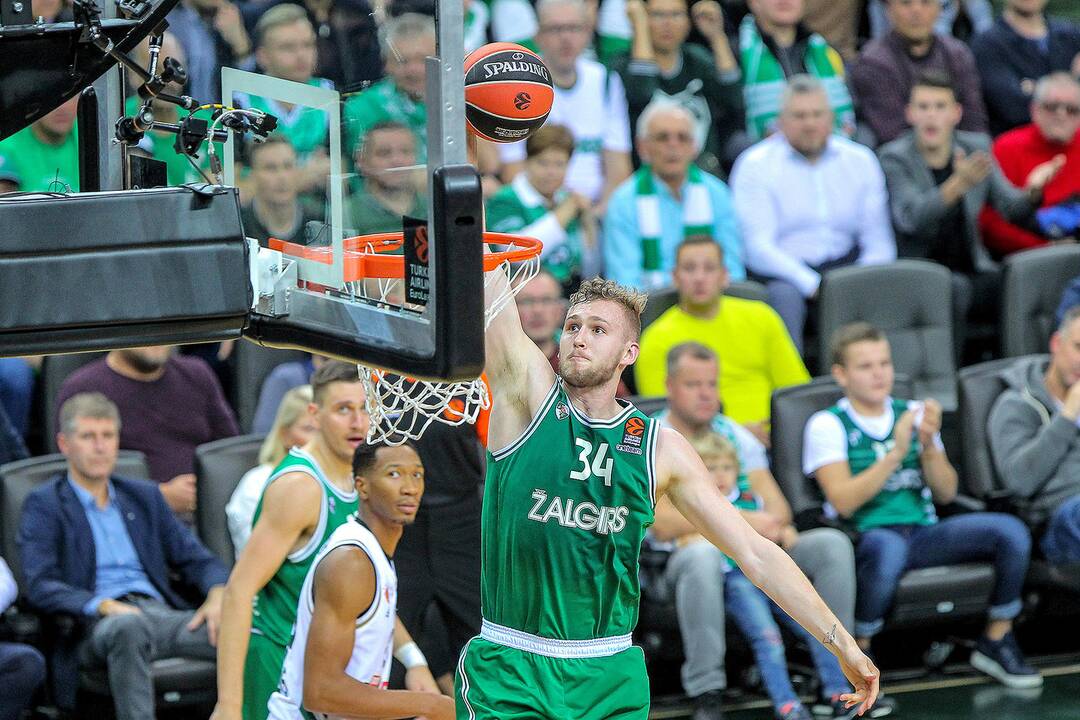 Eurolyga: „Žalgiris“ – „Panathinaikos“ 85:86