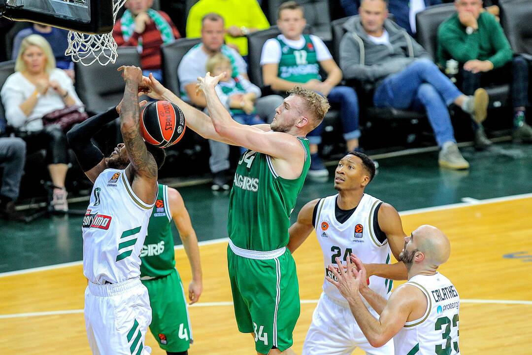 Eurolyga: „Žalgiris“ – „Panathinaikos“ 85:86