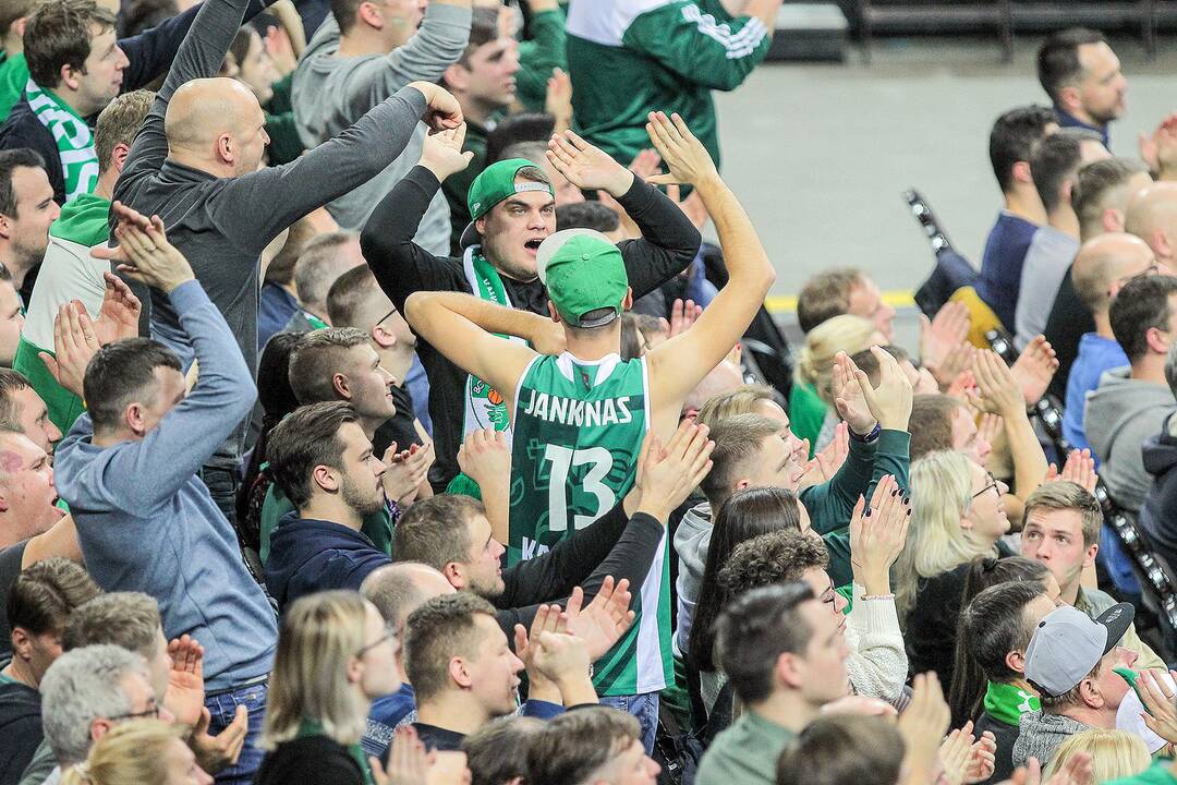 Eurolyga: „Žalgiris“ – „Panathinaikos“ 85:86