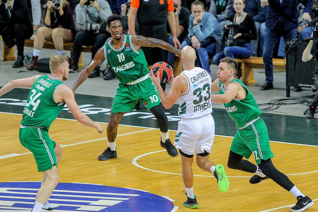 Eurolyga: „Žalgiris“ – „Panathinaikos“ 85:86