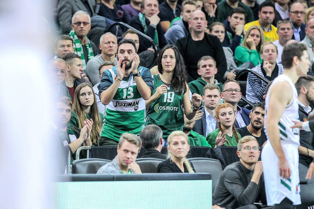 Eurolyga: „Žalgiris“ – „Panathinaikos“ 85:86
