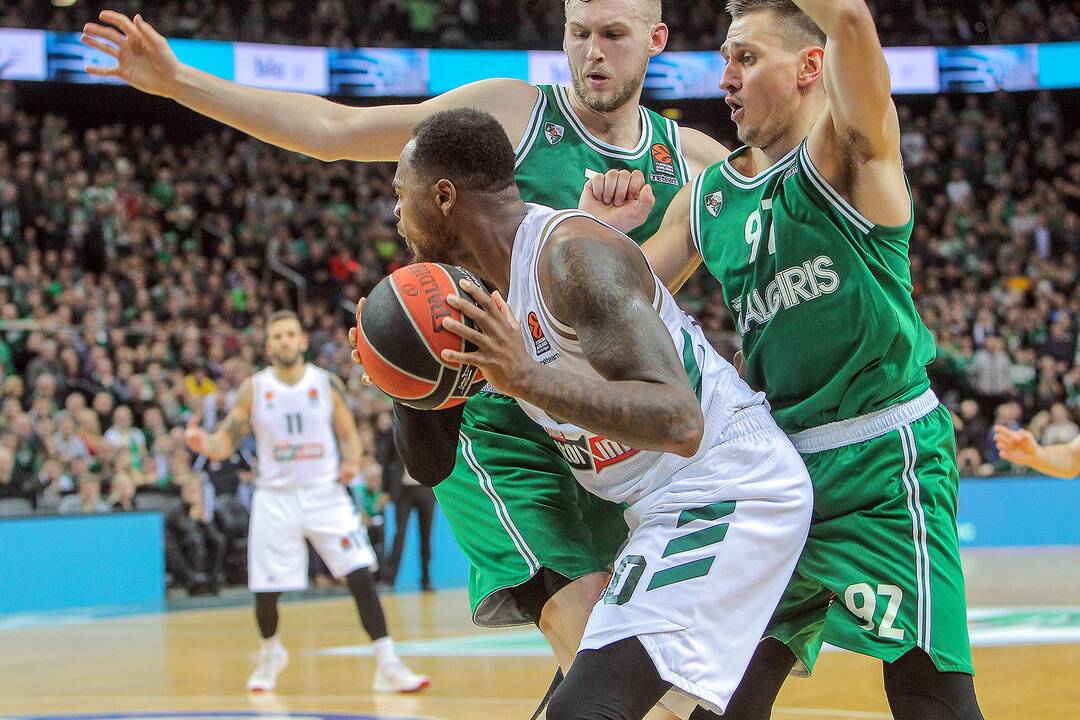 Eurolyga: „Žalgiris“ – „Panathinaikos“ 85:86